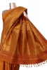 Pure Handloom Raising Temple Kanjeevaram Silk Saree